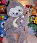 HUGE Sloth Plush!