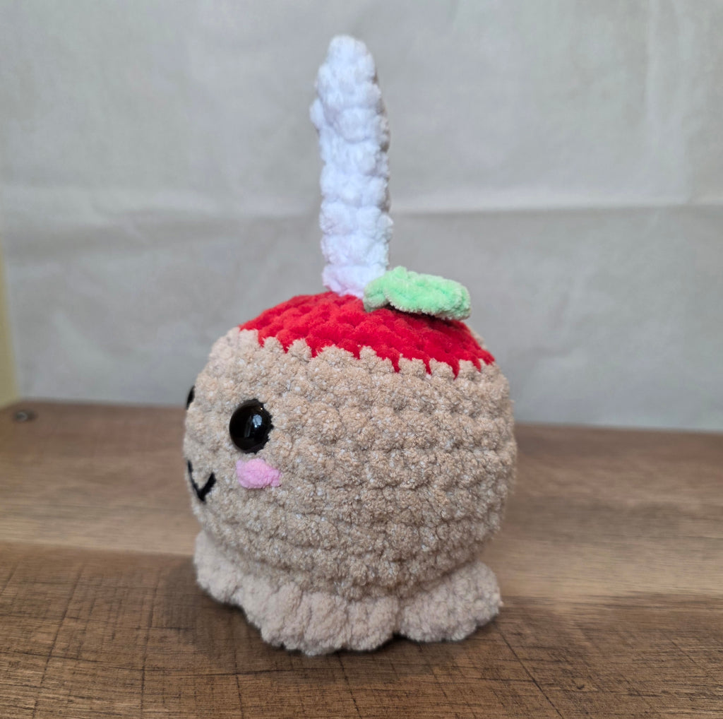 Crochet Caramel Apple!