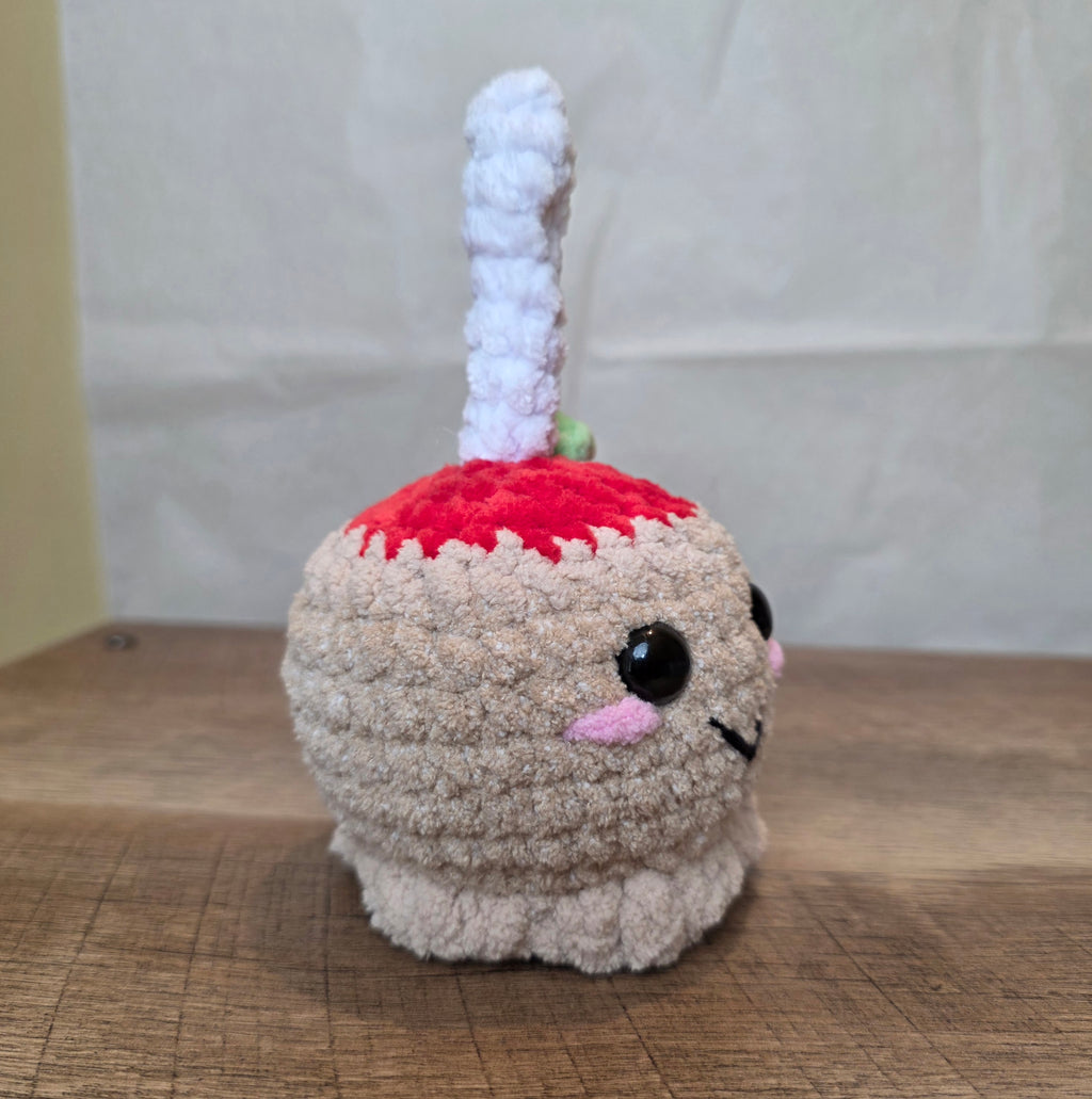 Crochet Caramel Apple!