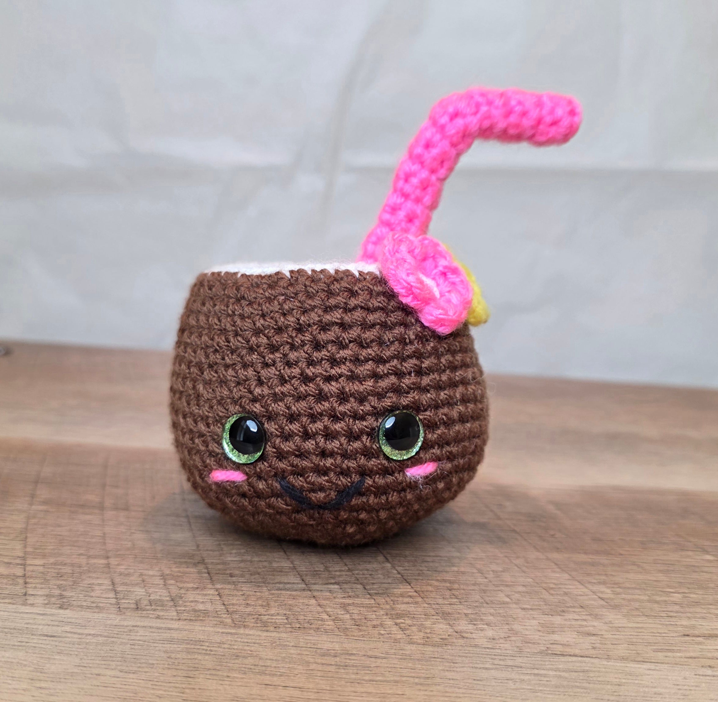 Crochet Coconut Drink!