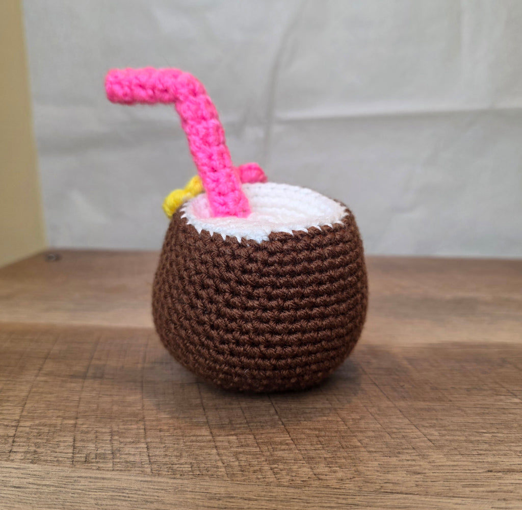 Crochet Coconut Drink!