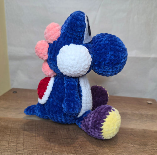 Crochet Blue Yoshi!