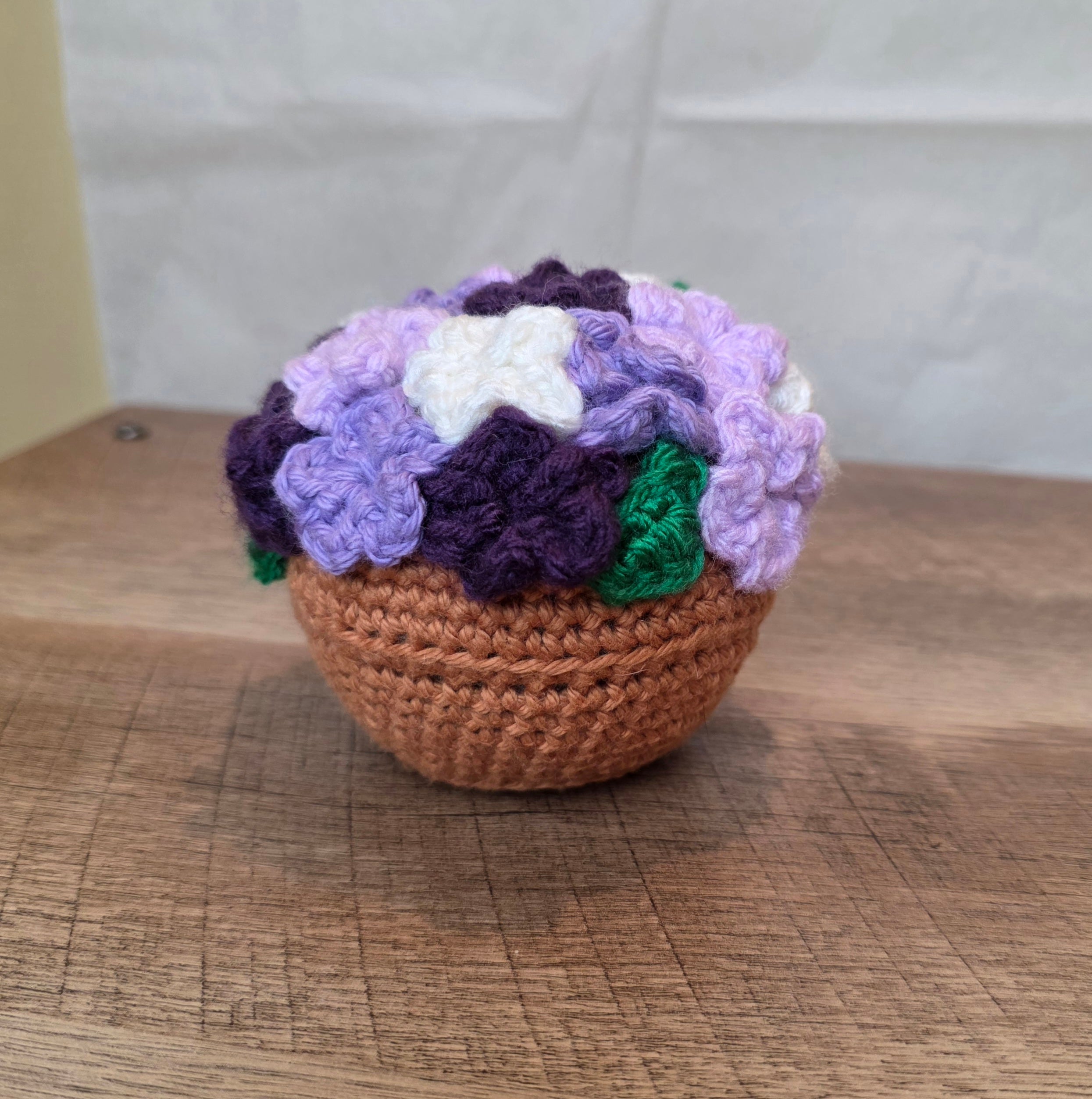 Crochet Flower Pot!