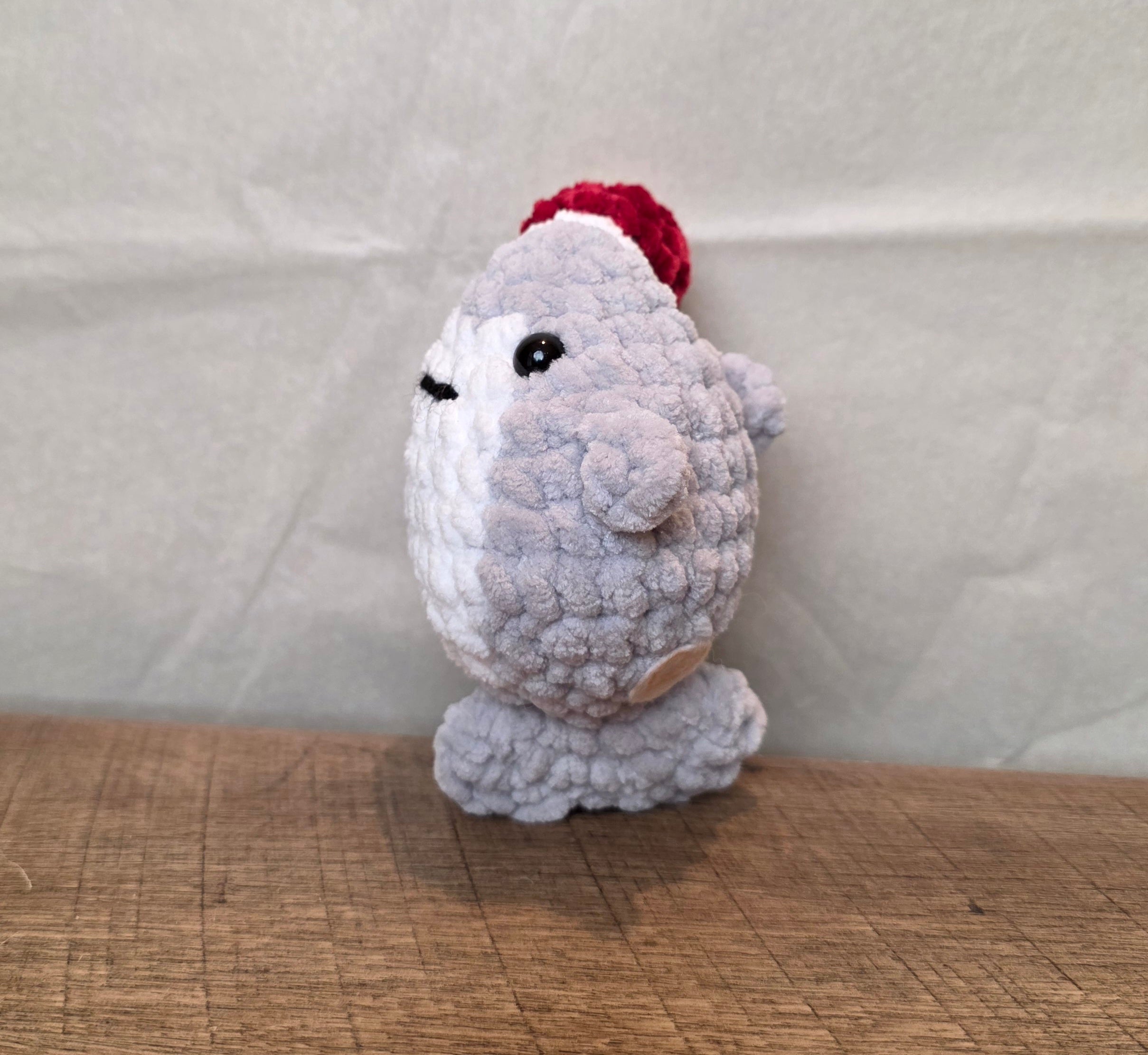 Crochet Christmas Shark!