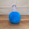 Crochet Blue Christmas Ornament!