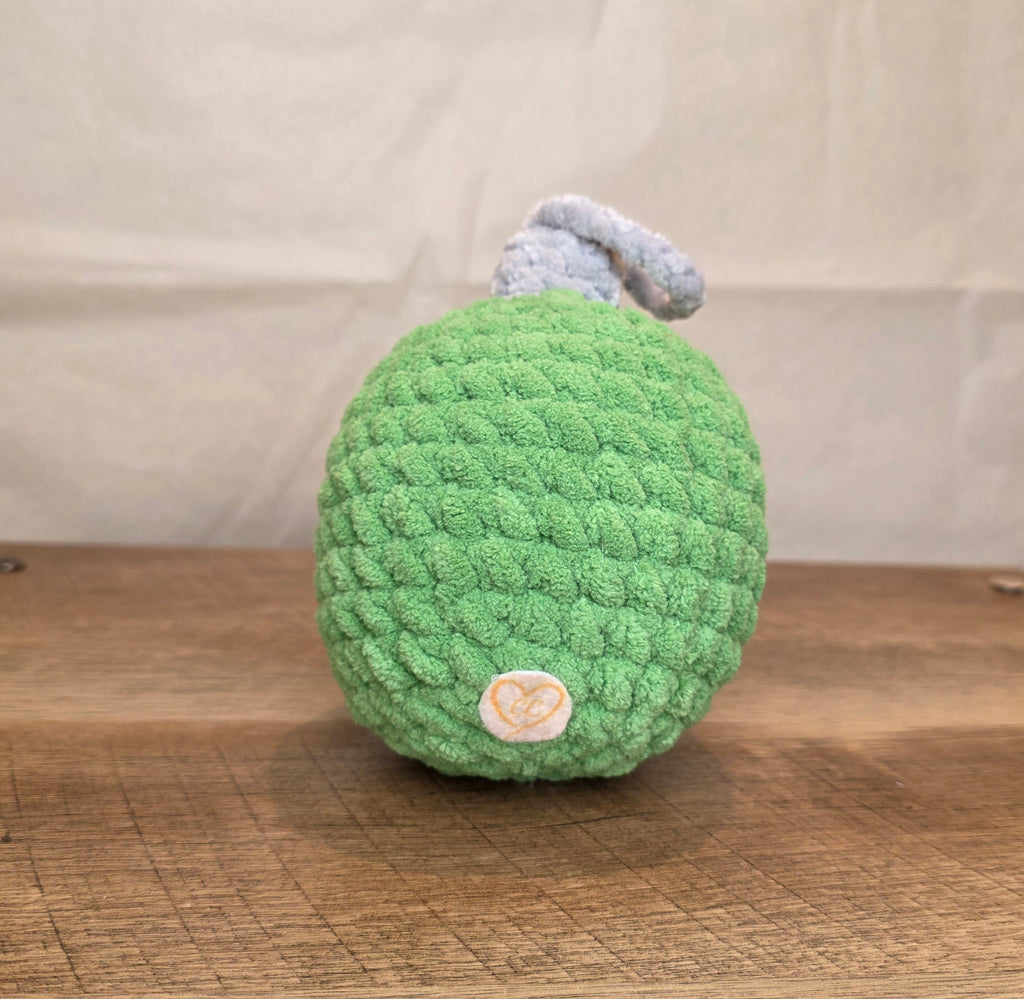 Crochet Green Christmas Ornament!