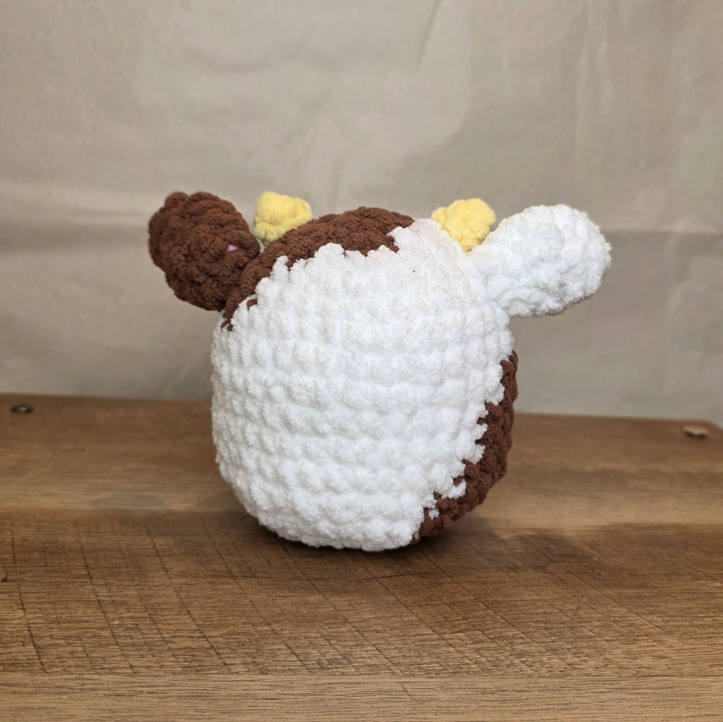 Crochet Brown Cow!