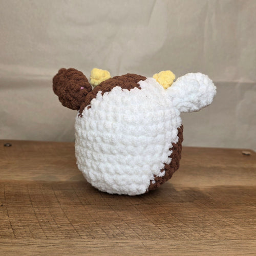 Crochet Brown Cow!
